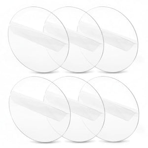 12-Inch Clear Acrylic Round Sheets, 6-Pack – Yosham
