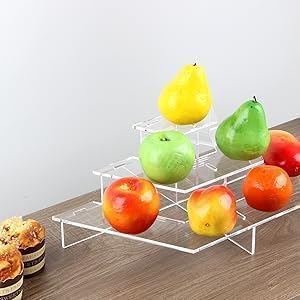 Large Acrylic Display Riser, Half Hexagon – Yosham