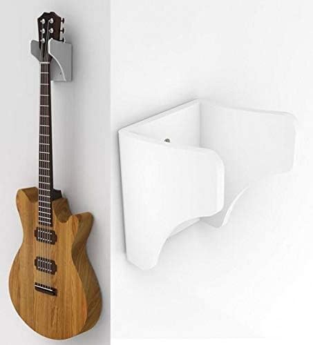 Acrylic Guitar Wall Mount Hanger, 5mm — Black — White