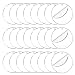 Clear Acrylic Round Blanks for Crafts, 50-Pack – Yosham