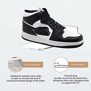 Acrylic Floating Shoe Display Wall Shelves, 6-Pack – Yosham