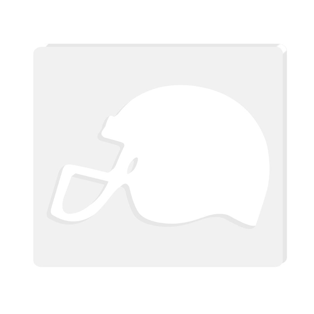 Clear Acrylic Helmet Router Template