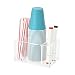 Acrylic Cup Holder & Dispenser with Marker Slots – Yosham