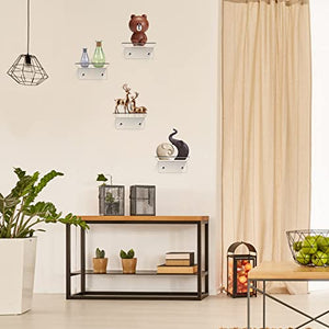 Mini Acrylic Floating Wall Shelves, 8-Pack – Yosham