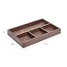 Black Walnut Wood Desk & Drawer Organizer Tray – Yosham