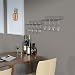 Acrylic Under-Cabinet Wine Glass Holder Rack – Yosham