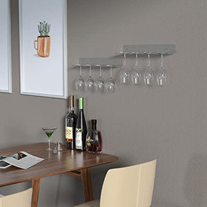 Acrylic Under-Cabinet Wine Glass Holder Rack – Yosham