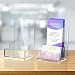 Acrylic Wall-Mount Brochure Holder Rack, 2-Pack – Yosham
