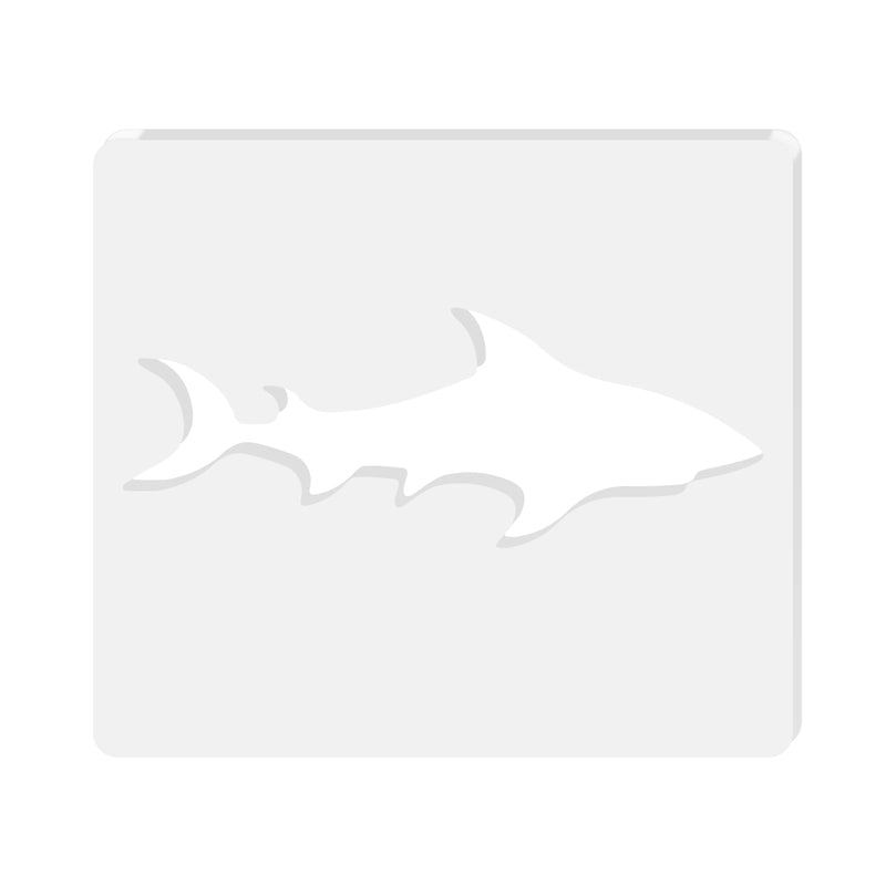 BETAGT Fish Acrylic Router Template, Woodworking Router Template, 5mm Thick Router Inlay Template, Router Jig Woodworking Craft Tracing Guide Tool