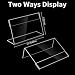 Mini Acrylic Sign Holders, 3.5x2 In, 30-Pack – Yosham