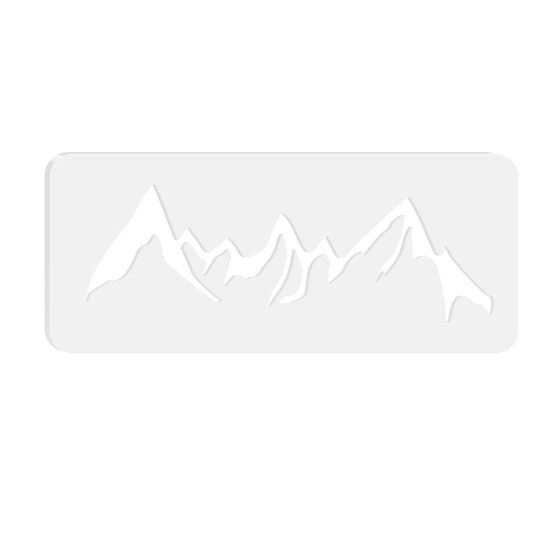 Mountain Range Acrylic Router Template – Yosham
