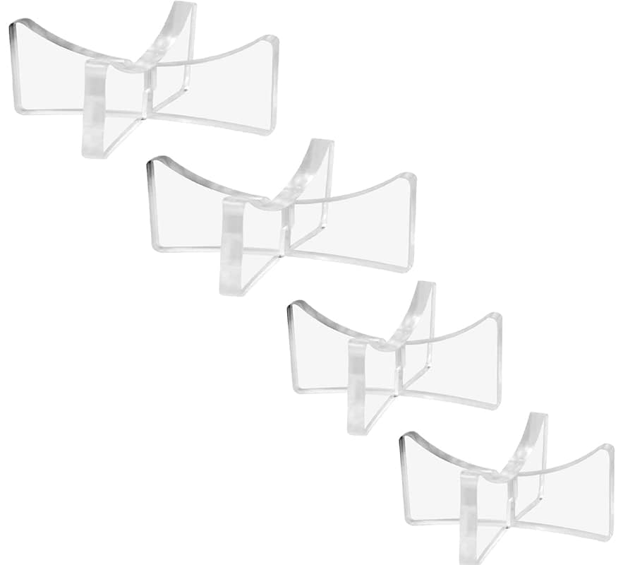 Acrylic Sports Ball Display Stand — 2 Pack — 4 PACK
