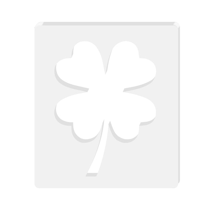 Acrylic Leaf Router Inlay Template for Woodworking