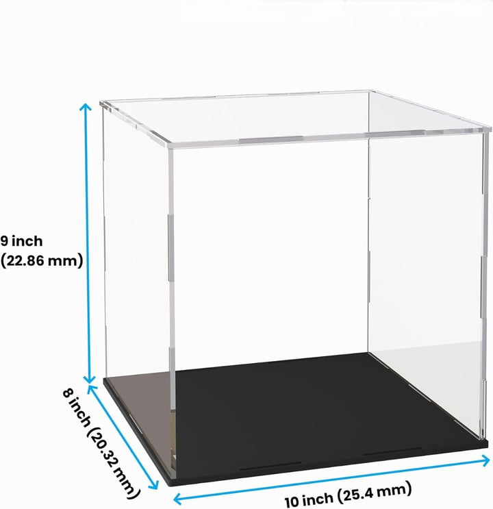 Clear Acrylic Display Case — display box 10*8*9 – view 2