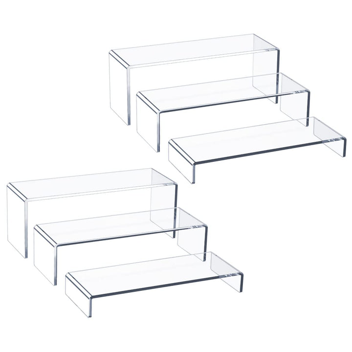12in Clear Acrylic Display Risers, 5mm Thick – Yosham