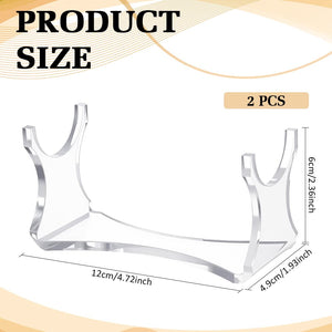 Frosted Acrylic Lightsaber Stand, 2-Pack – Yosham