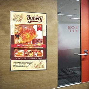 Acrylic Wall Sign Holder 10x8, 6-Pack – Yosham