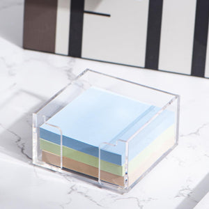 Acrylic Desk Notepad Holder for 3x3 Notes – Yosham