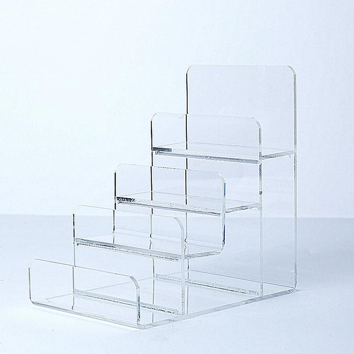Clear Acrylic 4-Tier Wallet & Handbag Display Stand – view 2