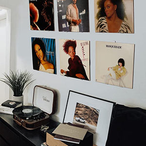 Clear Acrylic Vinyl Record Wall Shelves, 30-Pack – Yosham