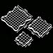 Clear Acrylic Stamp Blocks with Grid, 3-Piece Set – Yosham