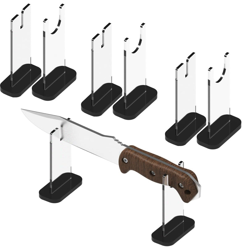 Acrylic Knife & Sword Display Stand, 4-Pack – Yosham