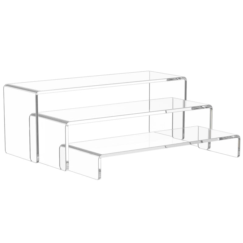 12in Large Rectangular Acrylic Risers – Yosham