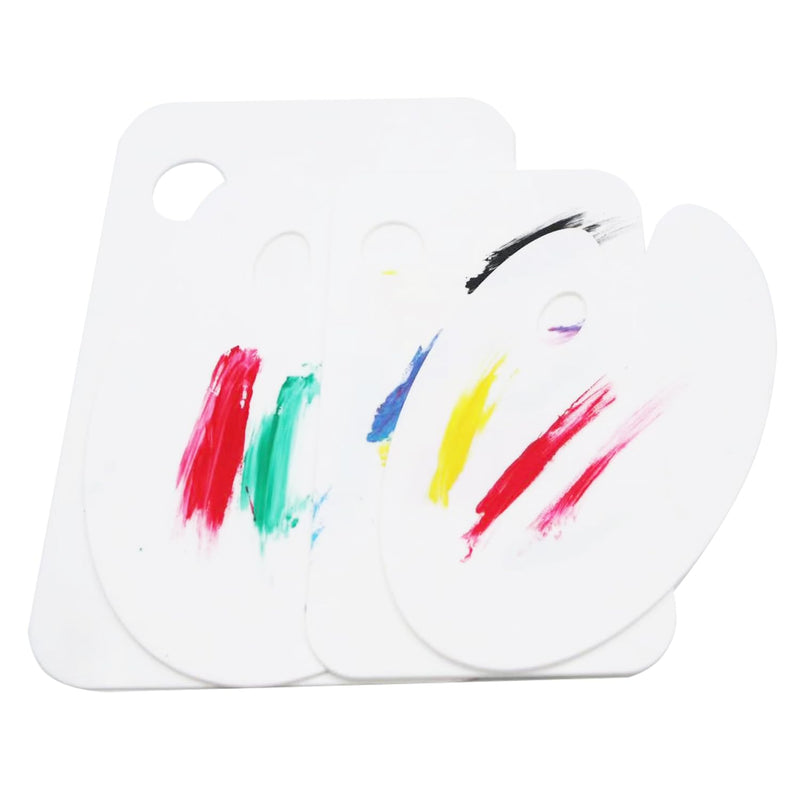 Acrylic Paint Palettes with Thumbhole, 4-Piece Set – Yosham