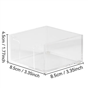 Acrylic Desk Notepad Holder for 3x3 Notes – Yosham