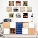 Clear Acrylic Vinyl Record Wall Shelves, 30-Pack – Yosham
