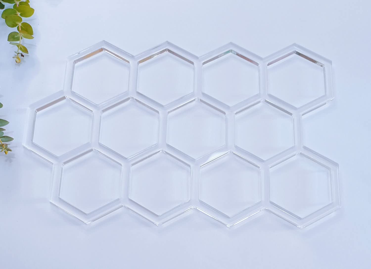 Acrylic Honeycomb Router Template, 12" x 7.875" – view 3
