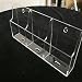 3-Grid Acrylic Wall-Mount Desk Phone Organizer – Yosham