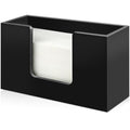 Black Wooden Countertop Paper Towel Holder