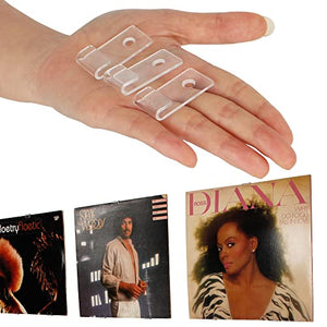 Clear Acrylic Vinyl Record Wall Shelves, 30-Pack – Yosham