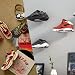 Acrylic Floating Shoe Display Wall Shelves, 6-Pack – Yosham