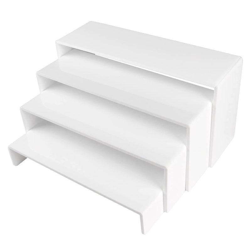 Acrylic Jewelry Display Risers, 4-Pc Layered Set – Yosham