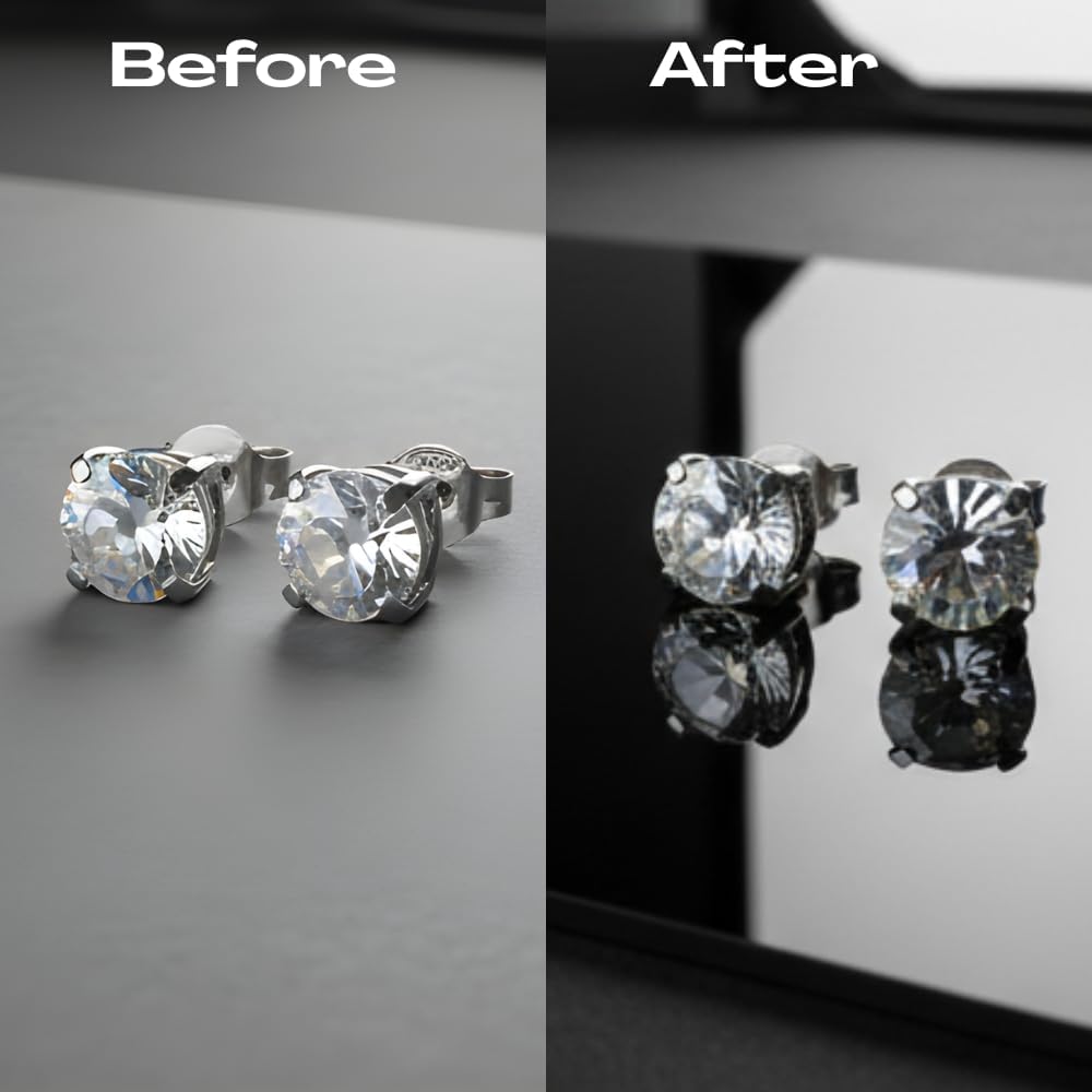 Jewellery with a reflection