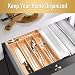 Expandable Cutlery Drawer Organizer, 2 Compartments – Yosham