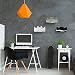 Acrylic Floating Shoe Display Wall Shelves, 6-Pack – Yosham