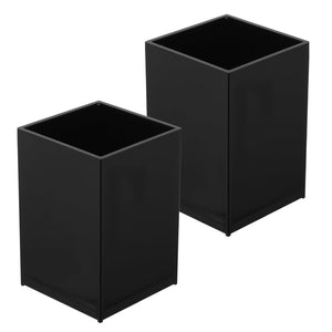 Black Acrylic Pen & Brush Holder, Set of 2 – Yosham