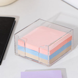 Acrylic Desk Notepad Holder for 3x3 Notes – Yosham