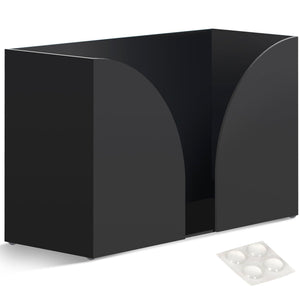 Matte Black Acrylic Paper Towel Dispenser – Yosham