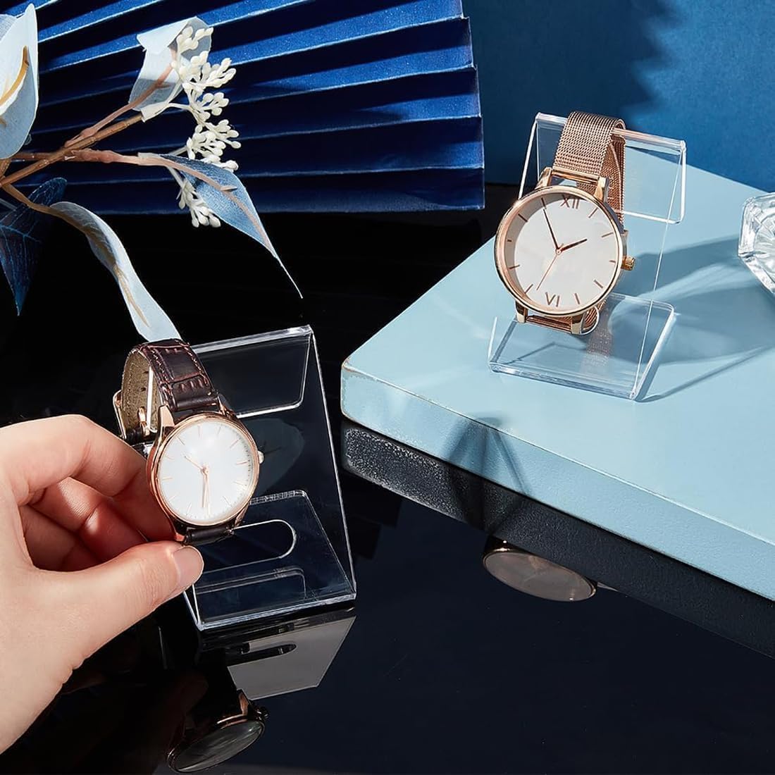 Acrylic Watch & Bracelet Display Stand, Clear – view 4