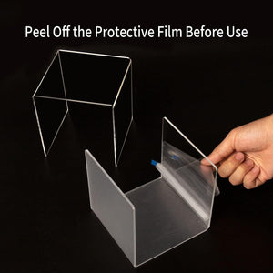 Square Acrylic 3-Tier Display Risers, 6 Pcs – Yosham