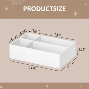 White Acrylic Coffee Station Organizer Tray – Yosham