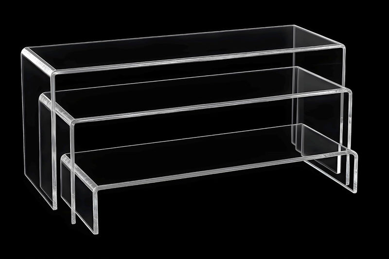 Clear 5mm Thick Acrylic Display Riser Stand – Yosham