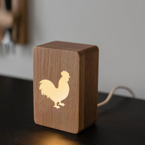 Rooster Acrylic Router Inlay Template – Yosham