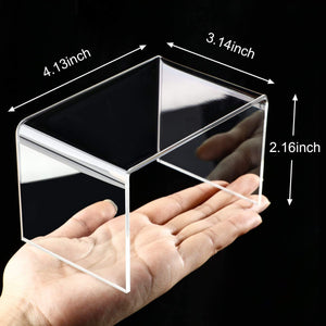 Clear Acrylic Tiered Display Risers, 2 Sets – Yosham
