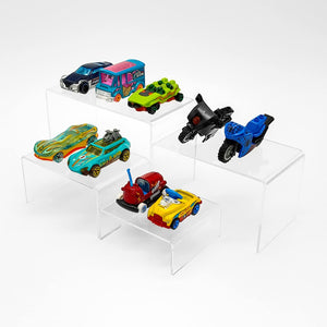 Acrylic Display Risers, 8 Pcs 4 Sizes – Yosham
