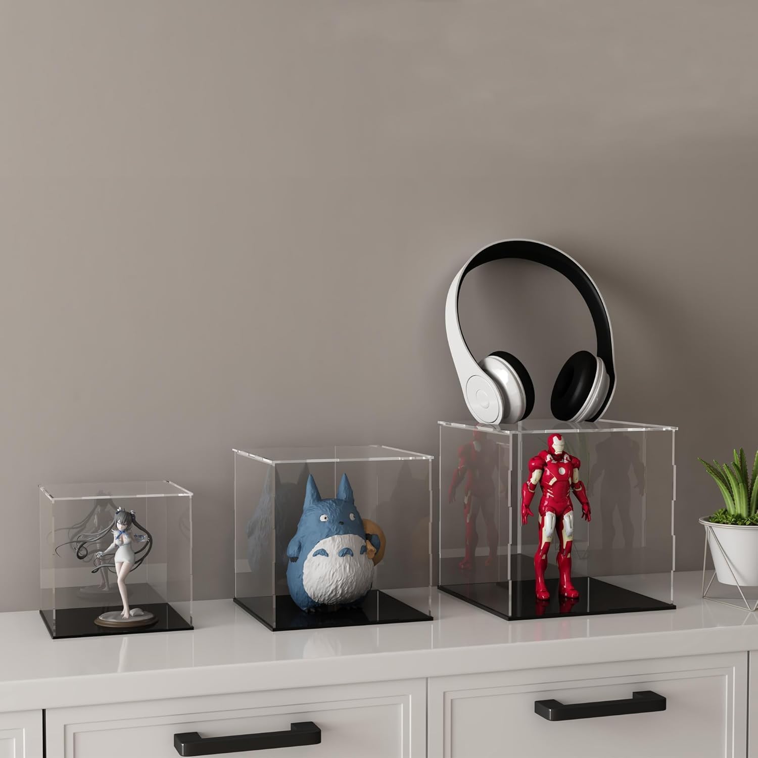 Clear Acrylic Display Case — display box 10*8*9 – view 4